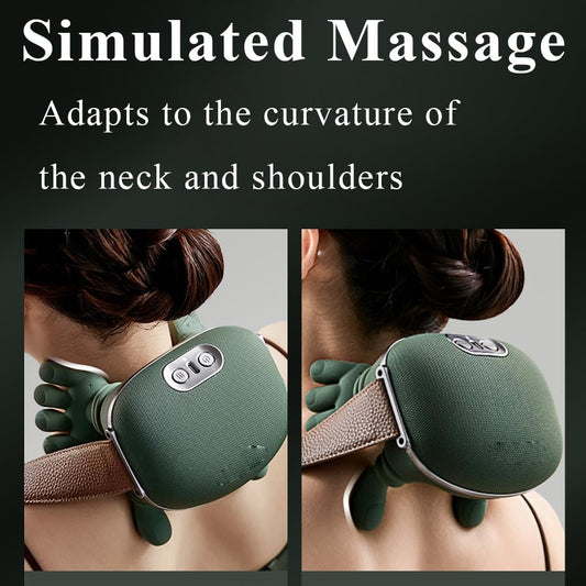 Hand-Style Neck & Shoulder Massager With Warmer
