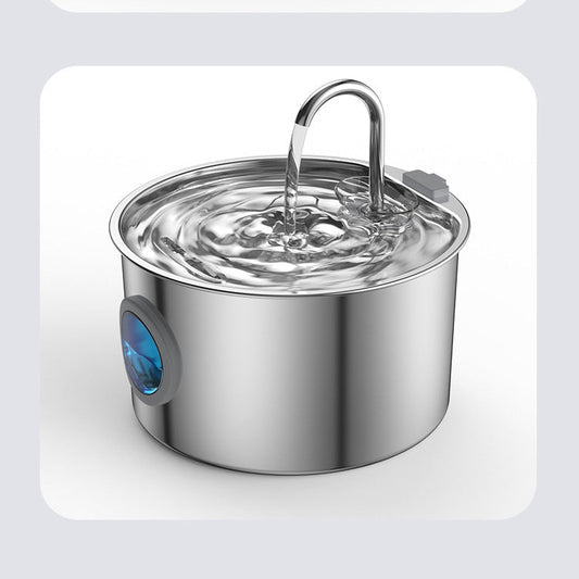 Stainless Steel Intelligent Pet Water Dispenser, Fountain